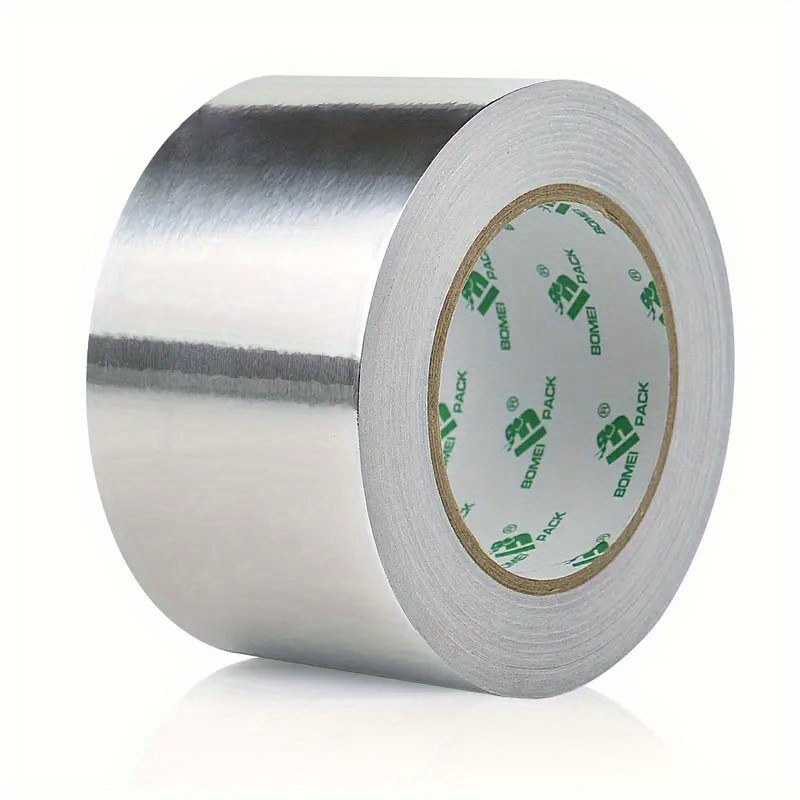 a roll of aluminum foil tape sealing strip self   waterproof repair tape suitable for bathtubs bathroom showers toilet kitchens basin edges and wall sealing