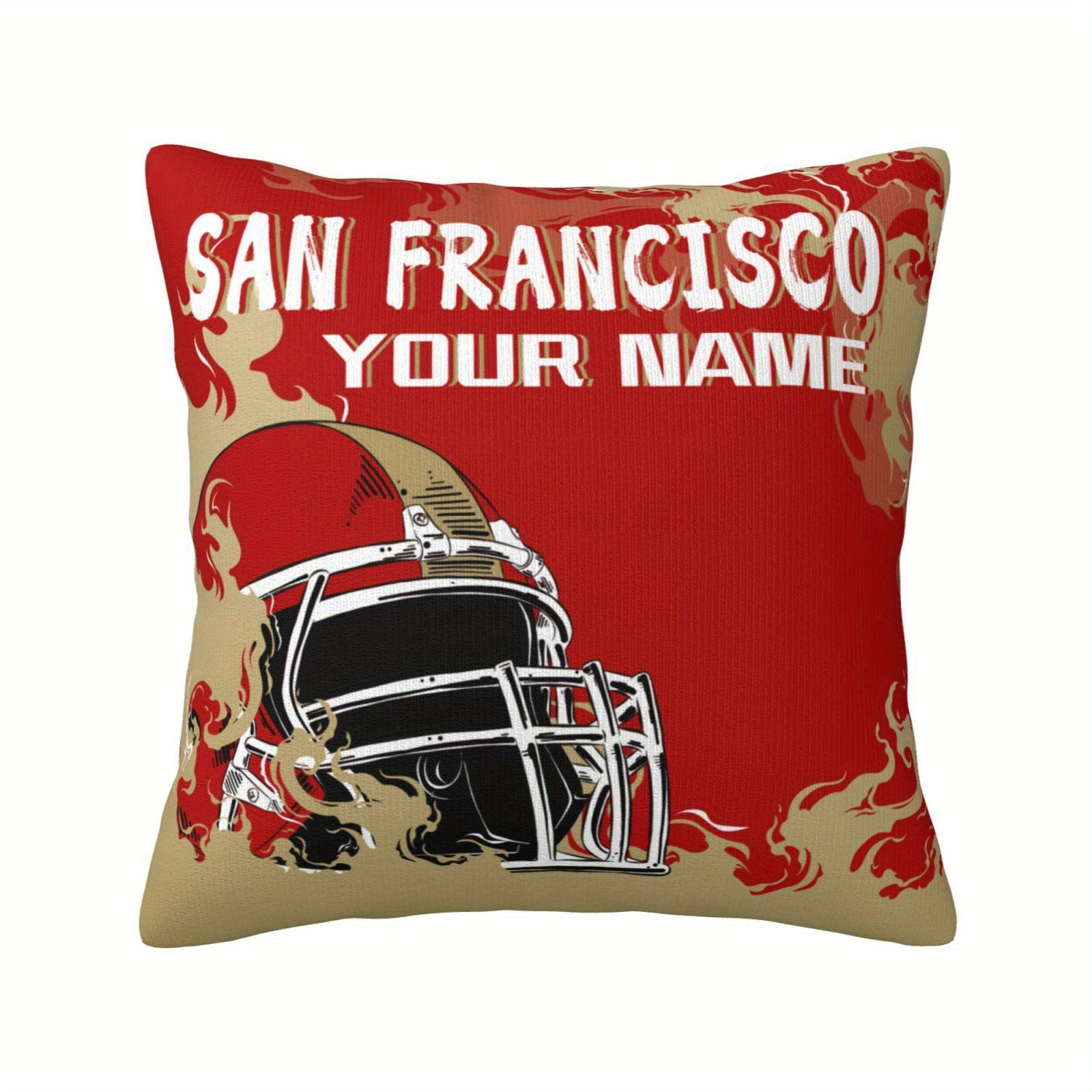 

18x18 Customizable San - Polyester Personalized Decor For &