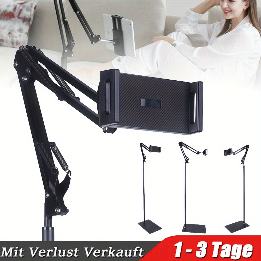 1set Adjustable Bracket Mobile Phone Holder Table Bed Stand For Tablet Smartphone