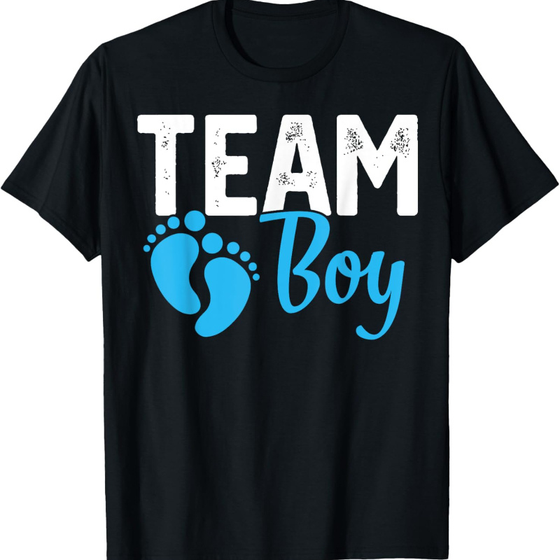 

Gender Reveal Team Boy Blue T-shirt