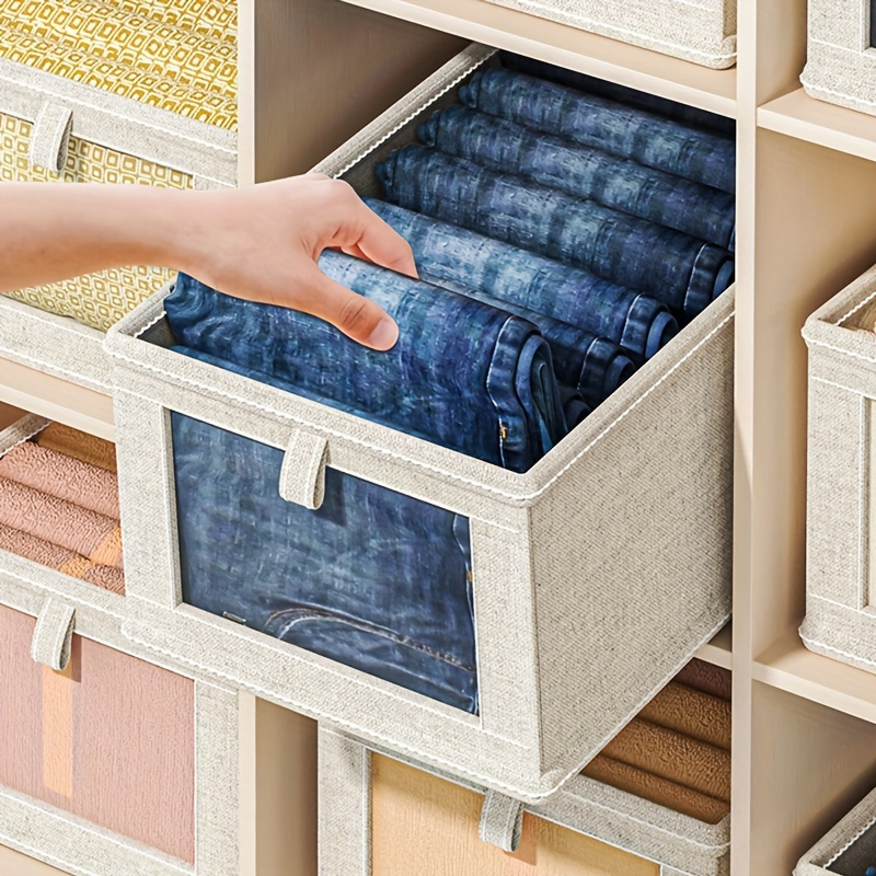 versatile foldable storage box for clothes ideal for underwear socks pants space saving organizer for wardrobe details 6