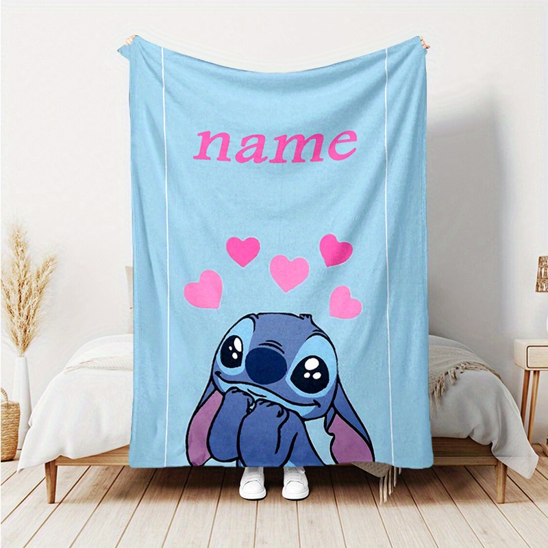 

Customizable Flannel Blanket - , Washable, And Personalized Name