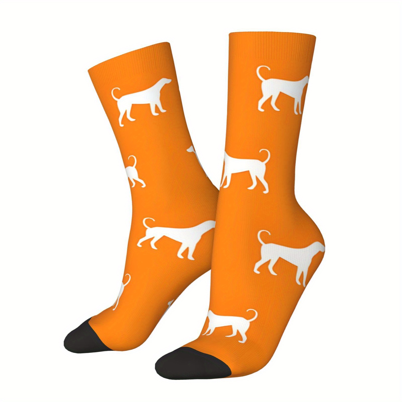 

Funny Tennessee Crew Socks - Vintage Style, Seamless, Novelty Cartoon Design For Sports & Casual Wear