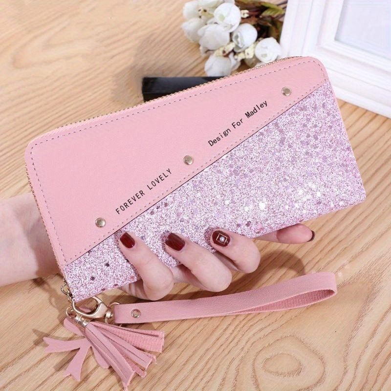TEMU 1pc Long Phone Wallets Purse For