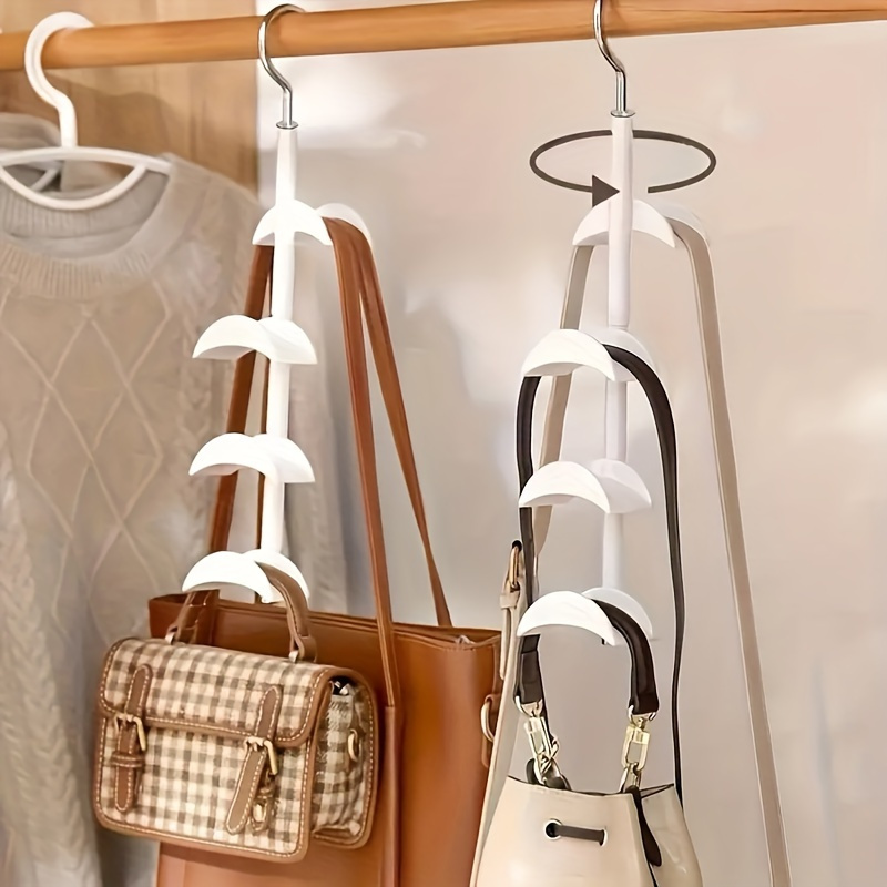 

Hooks, Non-porous Hangers, Bedroom Wardrobe Racks, Multi-function Hooks, Accessories Finishing Hooks, Rotating Bag Racks, Bag Finishing Racks, Suitable For Bedrooms, Bag Shops