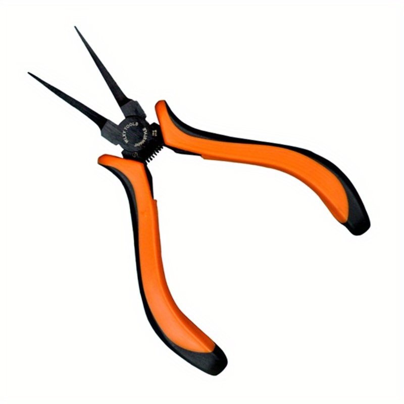 2d Flat, Thin Flat Needle Nose Pliers Electrician Forceps For Jewelry And Handcraft Making Craft Beading Beads Pliers Tool