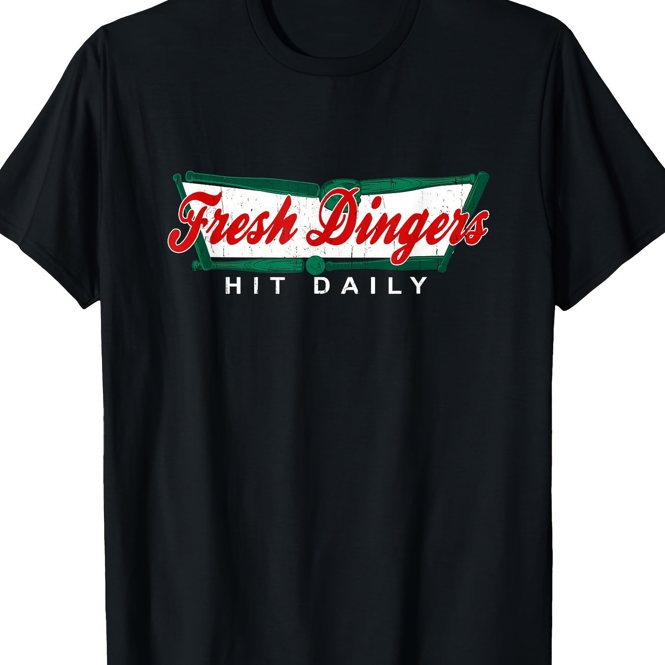 

Don't Bunt, Hit A Strong , Fun Baseball Softball Game T-shirt, Men's T-shirt