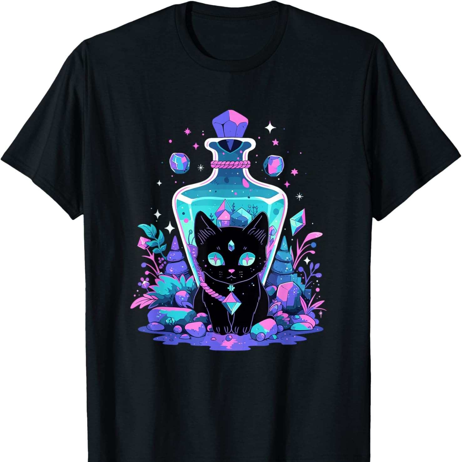 

Cottagecore Anime Cat Gifts Selected Pure Cotton Interesting Design Diy Short Sleeve T-shirt For Men, Soft And Breathable, Suitable For All Seasons, Comfortable, Casual And Sports, And Christmas Gifts