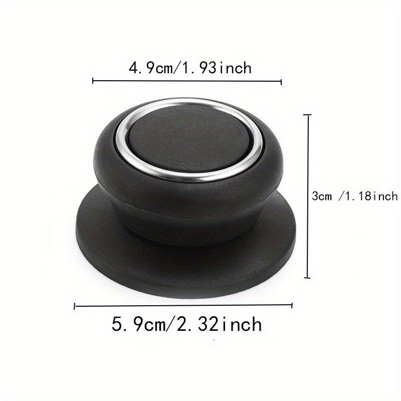 2pcs pot lid knobs   heat resistant bakelite handles for cookware kitchen utensils   dishwasher safe details 0