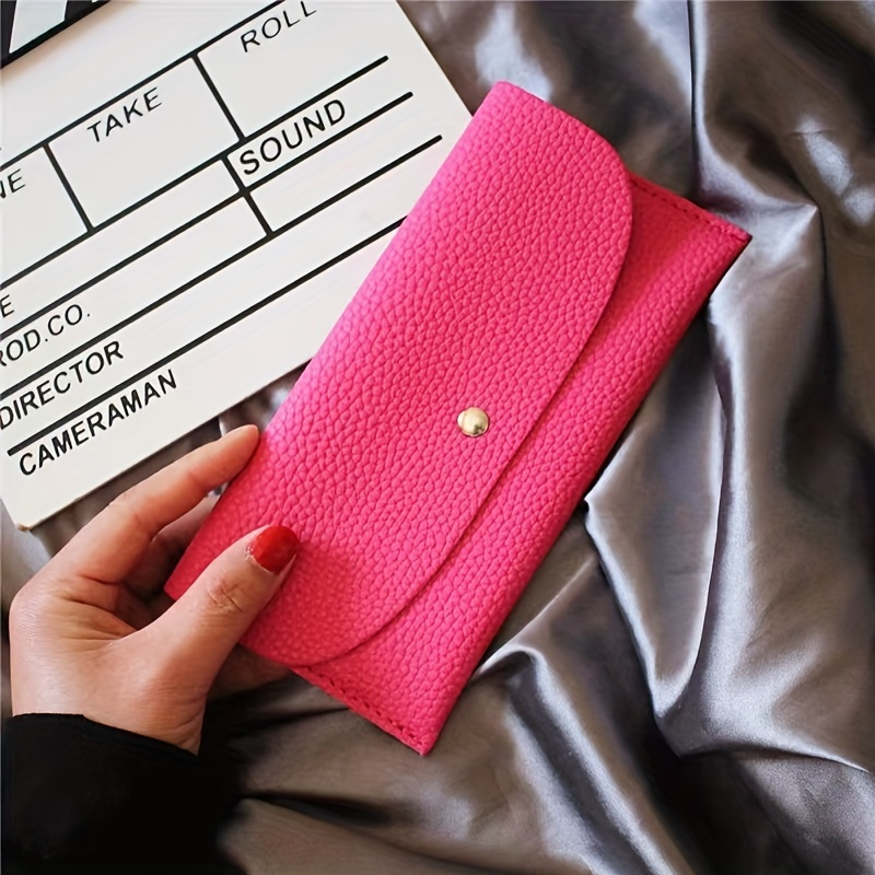 Minimalist Large Capacity Wallet Embossed Coin Purse