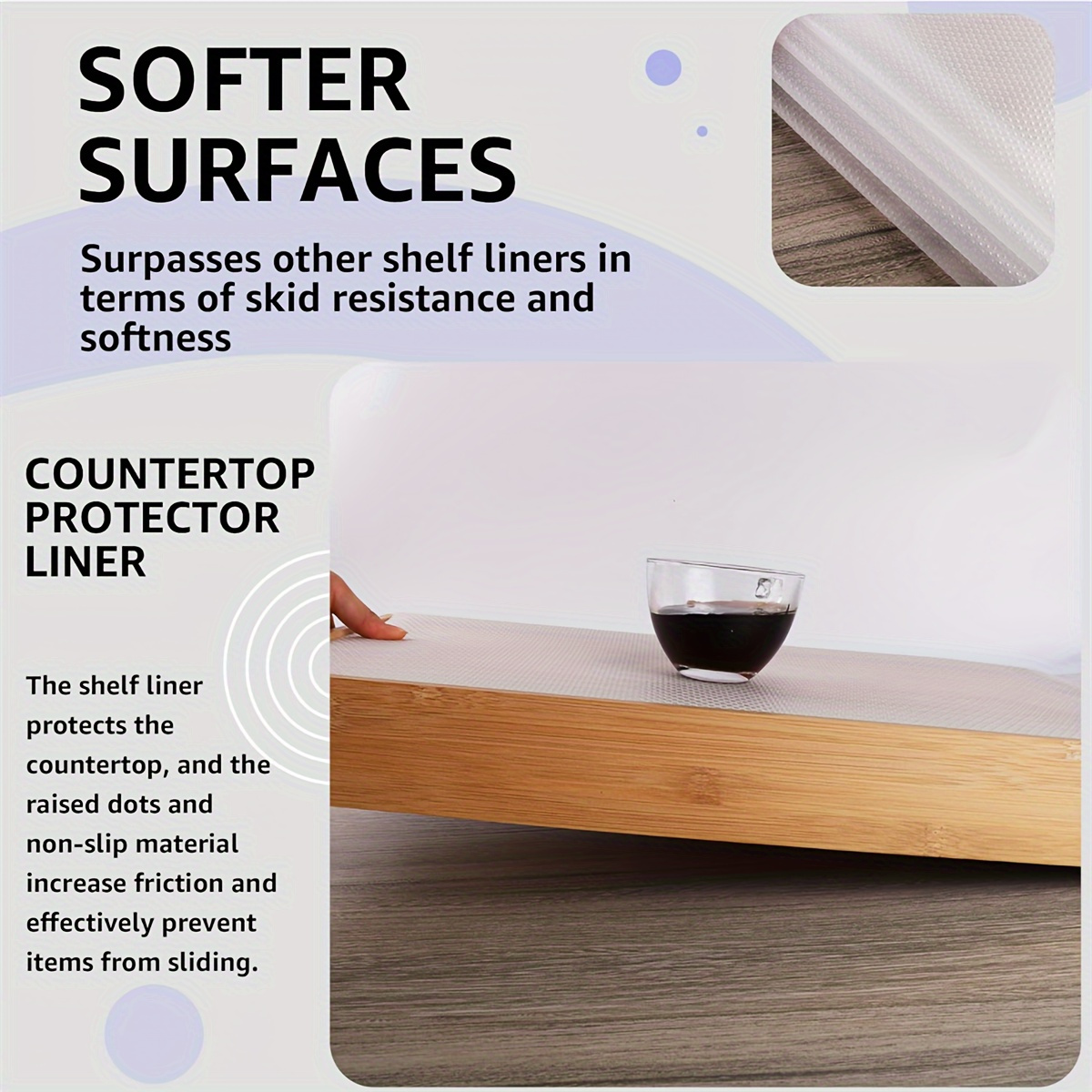 washable waterproof kitchen shelf liner oil resistant   refrigerators cabinets drawers 1 roll details 7