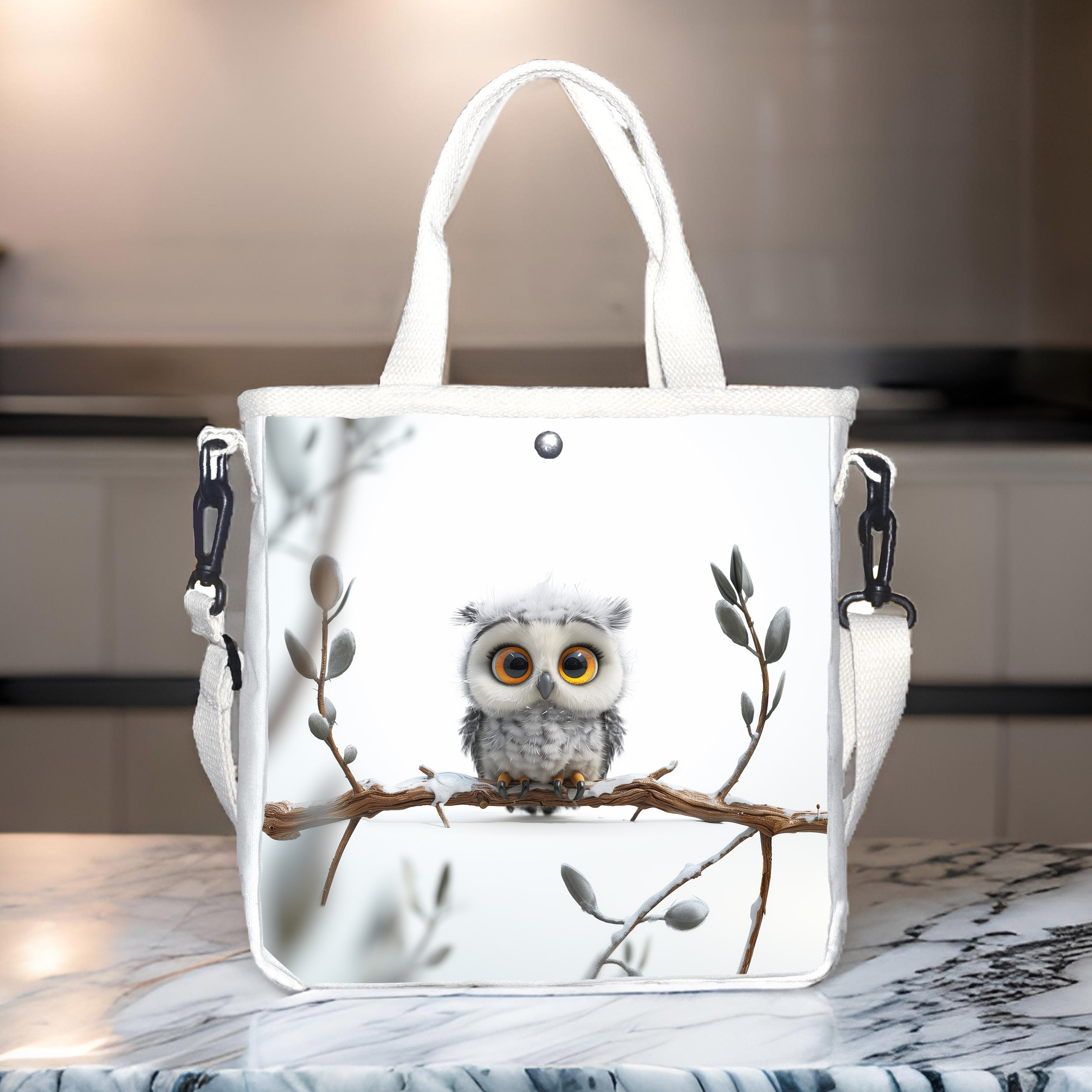 

Owl Crossbody Bag, Personality , Satchel, , Suitable For 15+ Years