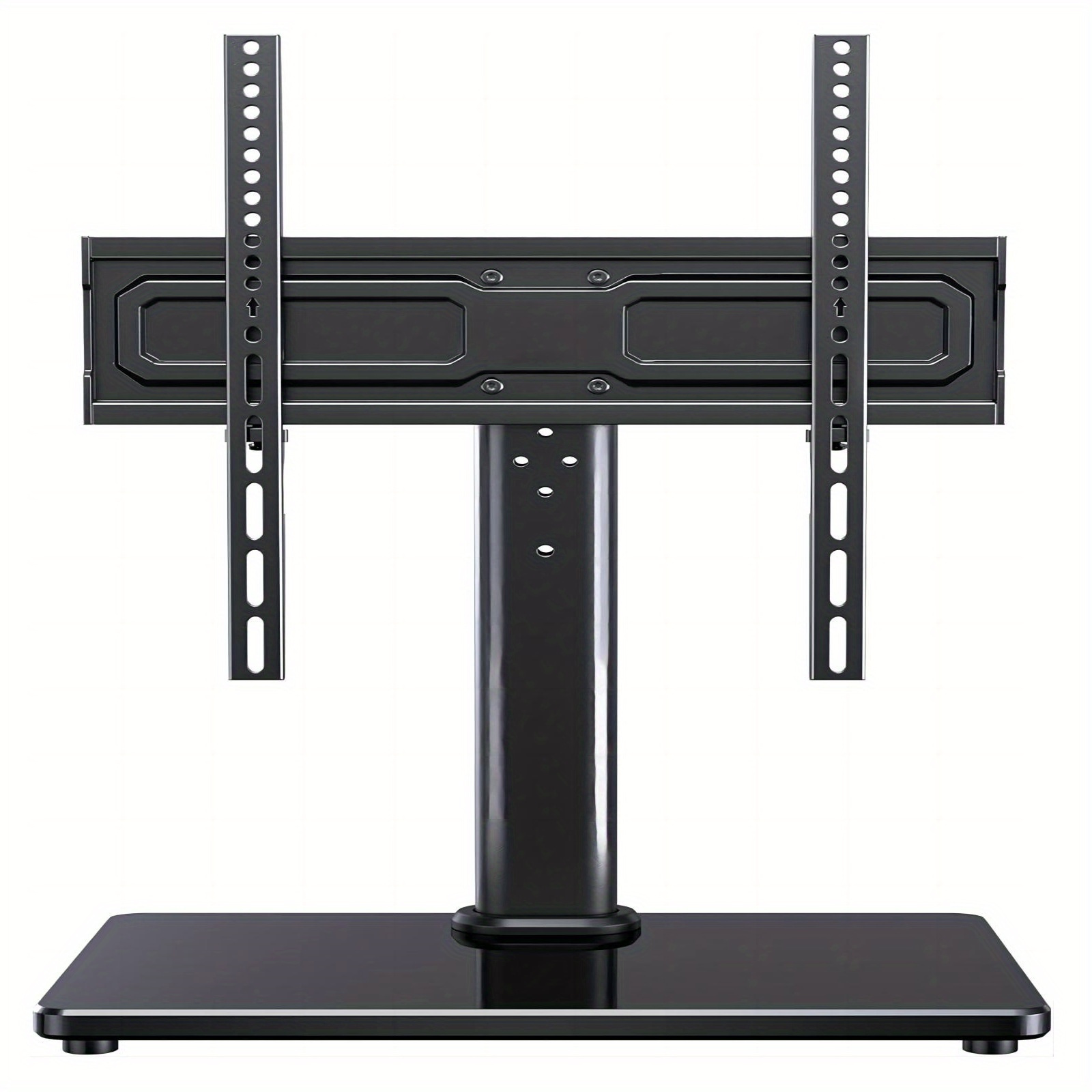 TEMU Universal Tv Stand For 24-60 Tvs Up To 99 Lbs, For , Bedrooms, And Offices, 8 Height Table Top Stand , Max 400x400mm