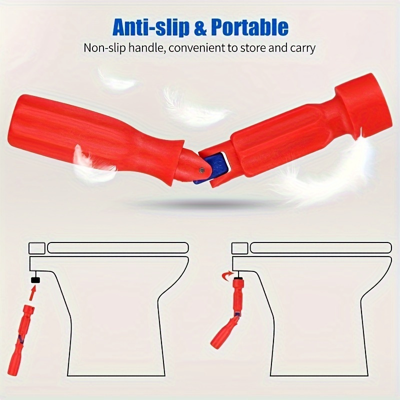 Clé à Siège de Toilette Robuste - Manuel, Poignée Ergonomique, Compatible avec les Sièges 10/13/17 mm - Outil Compact pour Salle de Bain en Espaces Restreints, Sans Électricité, Construction en Plastique Durable pour Usage Professionnel et Domestique, Prise Antidérapante, Design Ergonomique