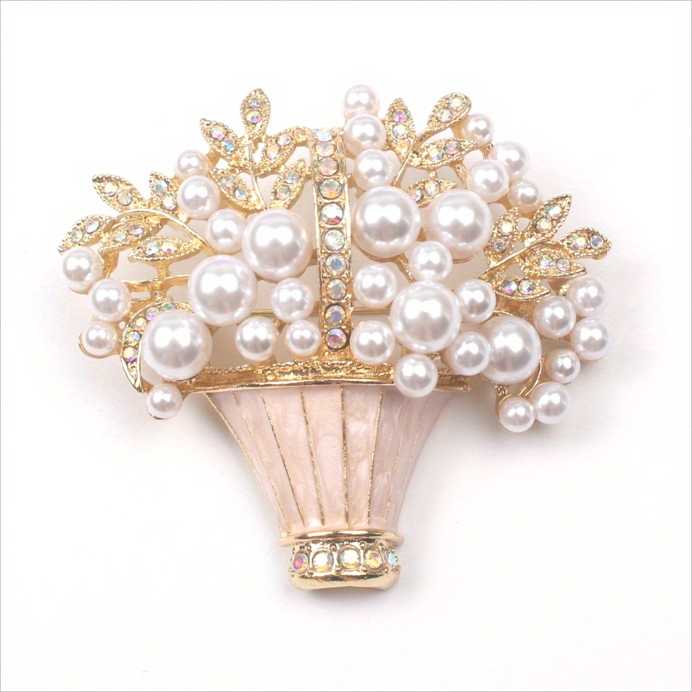 elegant   flower brooch luxurious irregular shape   weddings parties details 3