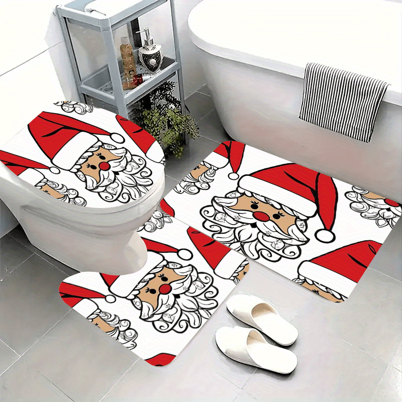Christmas Rug Set Temu