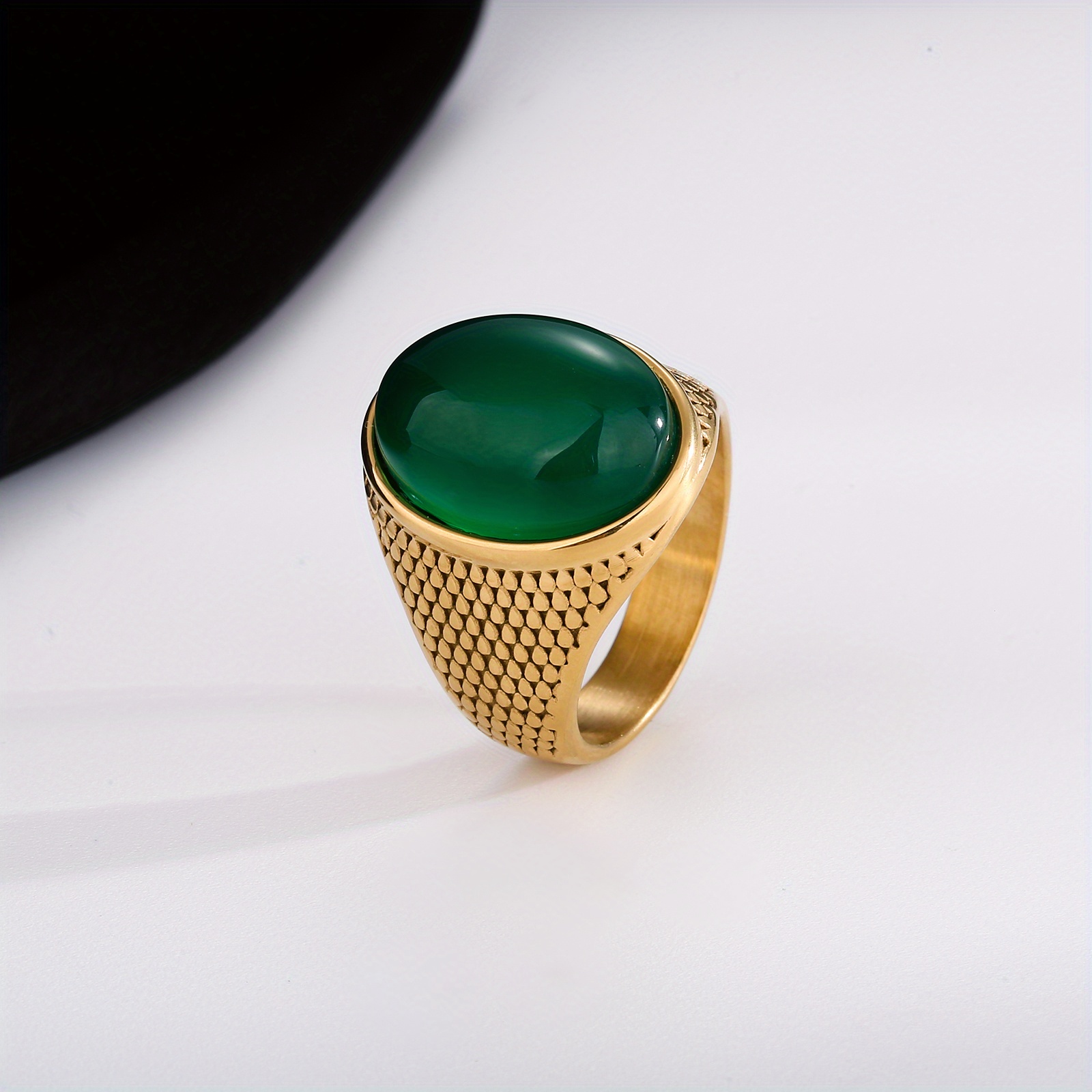 Green Jade Ring