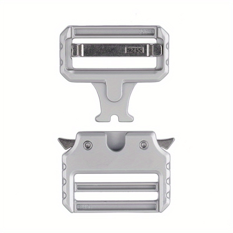 Metal Belt Buckle Bidirectional Adjustable Fits 39mm Belt