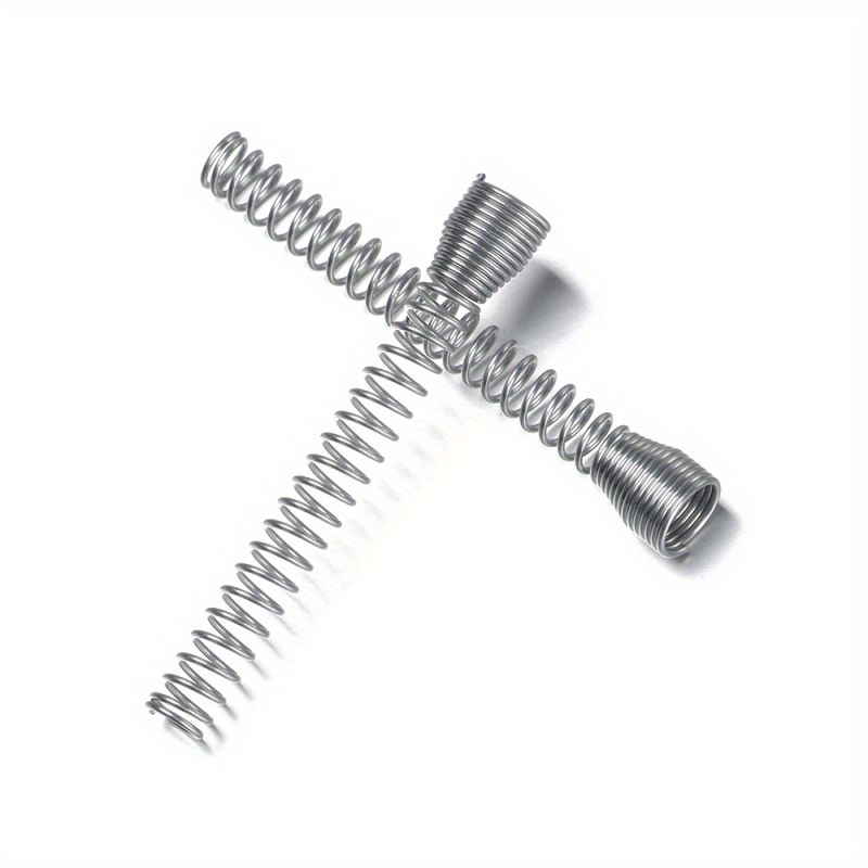 Image of 2pcs Set Of Stainless Steel Telescopic Braking Springs For Xiaomi M365/ Scooters - Tail Cover Accessories For The Brake Cables Of Scooters Without Power Supply.