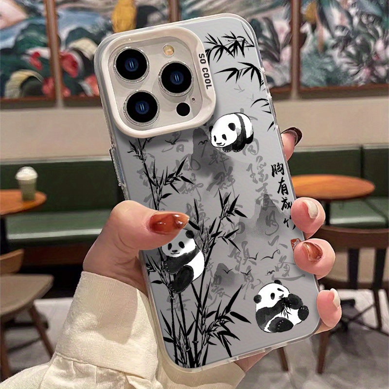 

Chinese Ink Painting Pattern Phone , For Iphone 16promax 16pro 16plus 16 15promax 15pro 15plus 15 14promax 14pro 14 13promax 13pro 13 12promax 12pro 12 11promax 11pro 11 X Xs Xr , All Shockproof