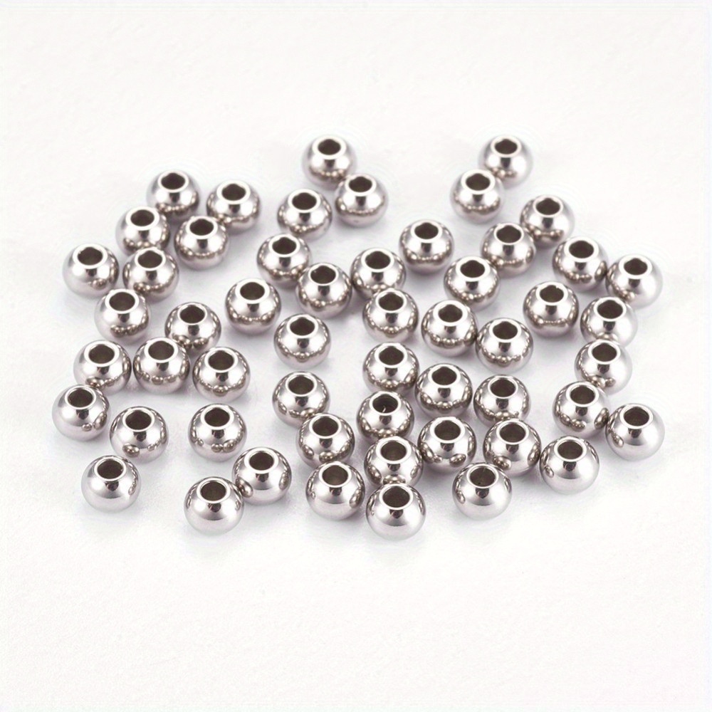 

500pcs 304 Steel Round Spacer 3x2mm : 1.2mm