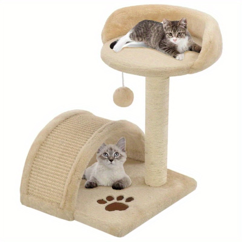 

Sisal Cat Scratching Post 40 Cm Beige And Brown