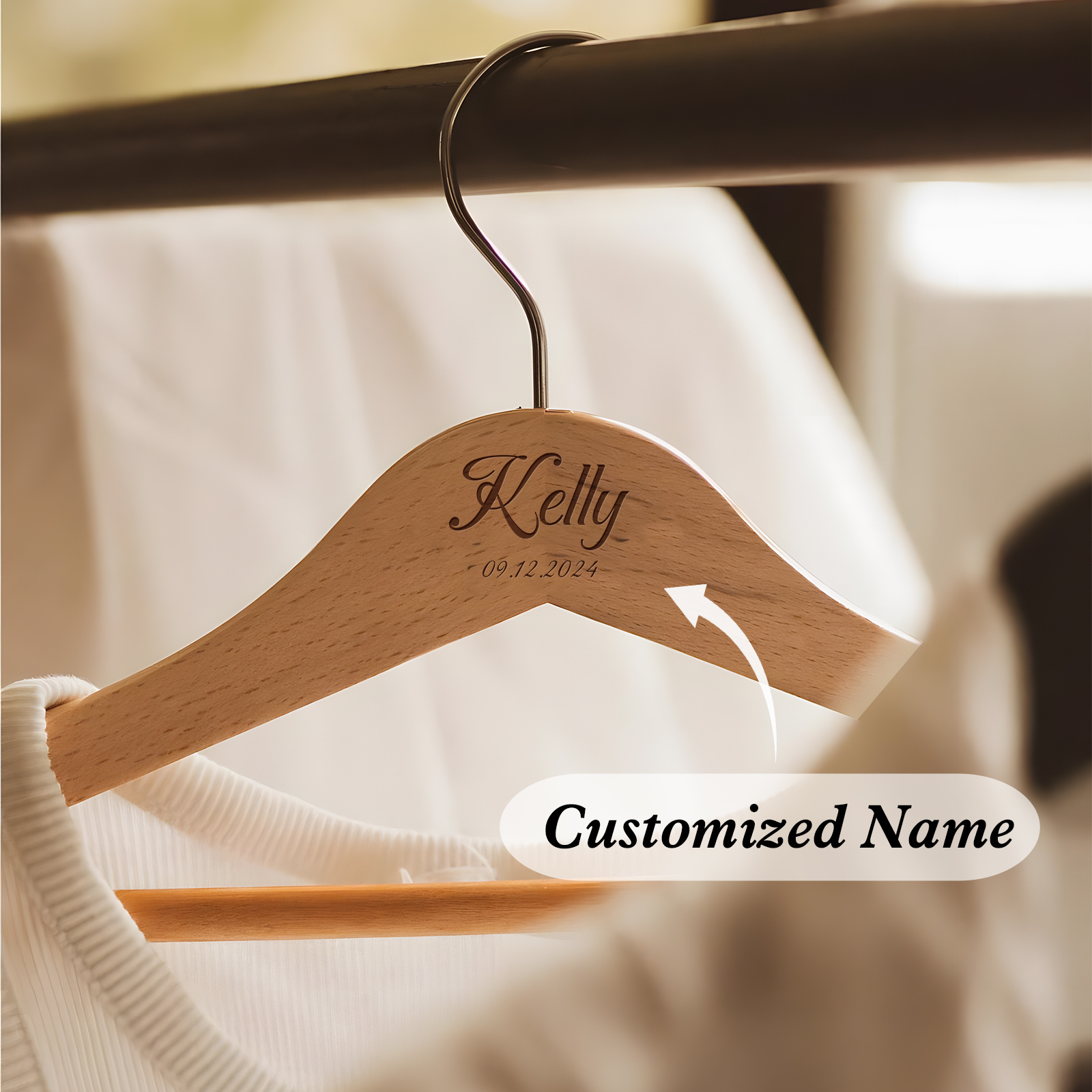 

Custom Engraved - Personalized Name & Date, Bridal/groomsmen Gifts, Day, Father's Day, Housewarming, & Friend Presents, Christmas, Anniversary