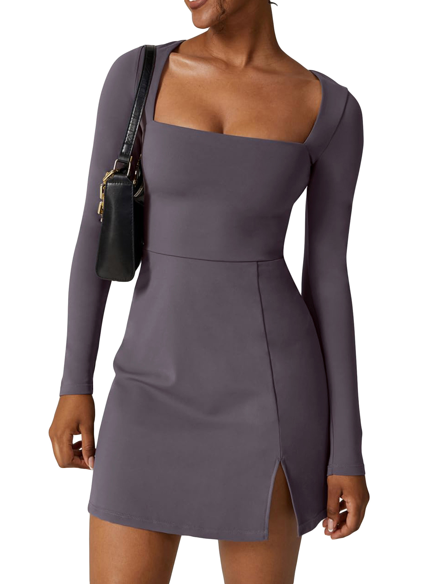 open lace back dress Danielle K Studios