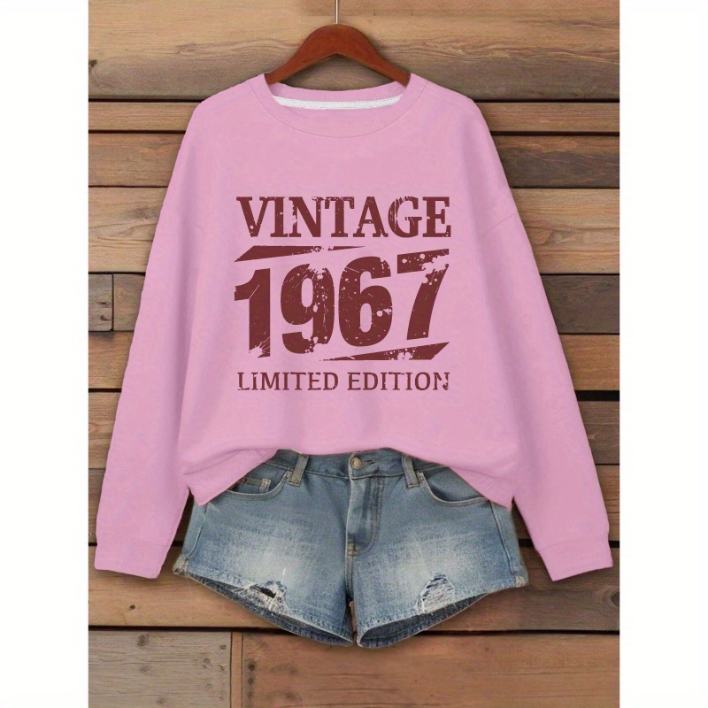 

Limited Edition Vintage 1967 Women's Sweatshirt