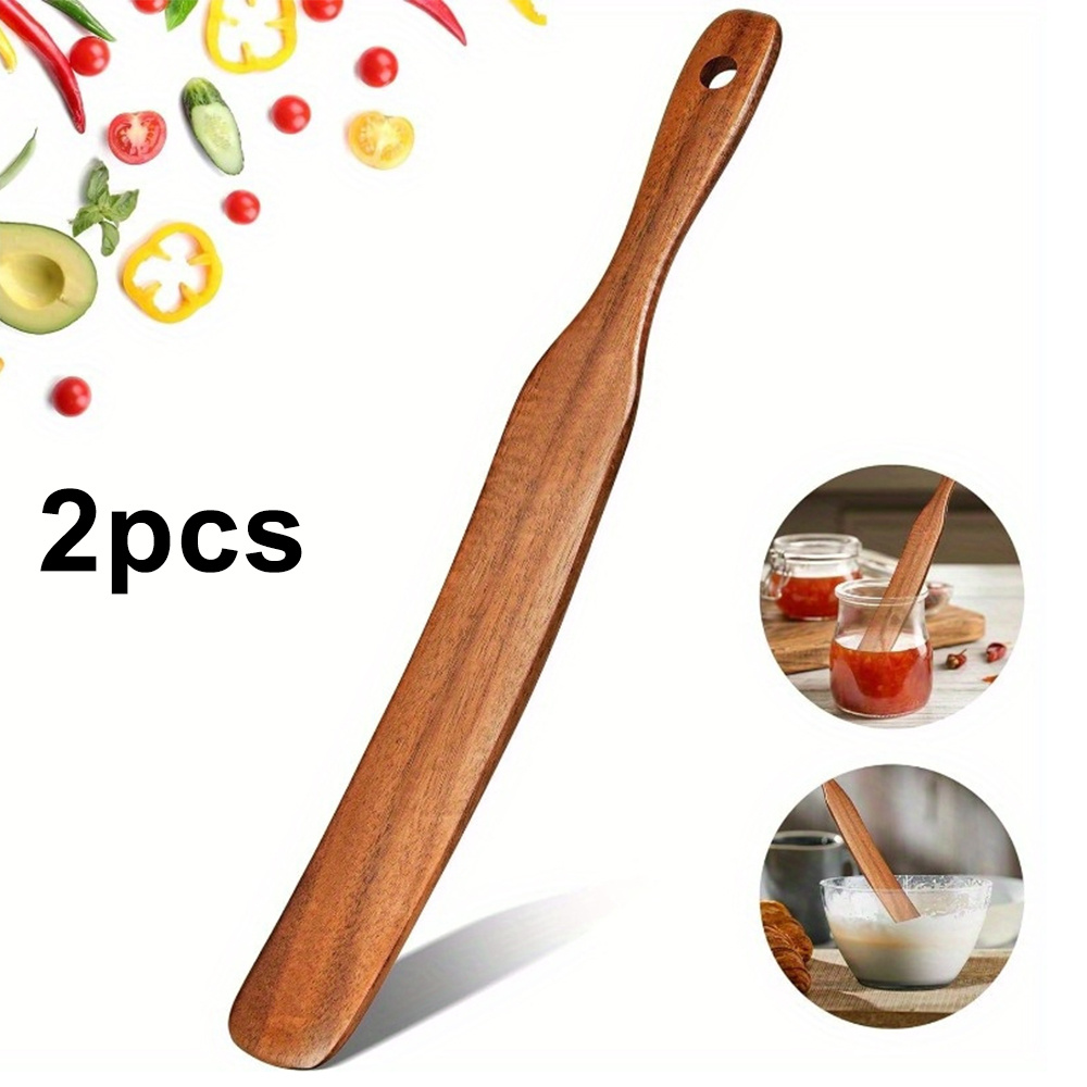 

2pcs Spatula Set, Bpa-free, -, For Sourdough, Mixing & Jar , Cookware