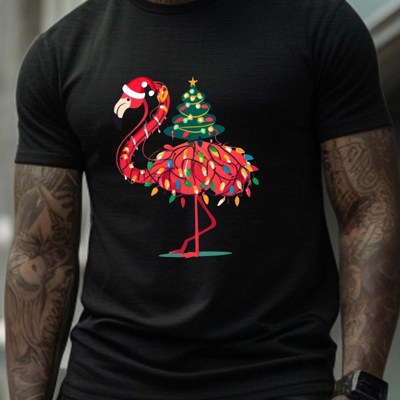 

Plus-size Men's "" Fashion Graphic T-shirt Short Sleeved Summer Loose Sports Casual Top, Men's Clothing