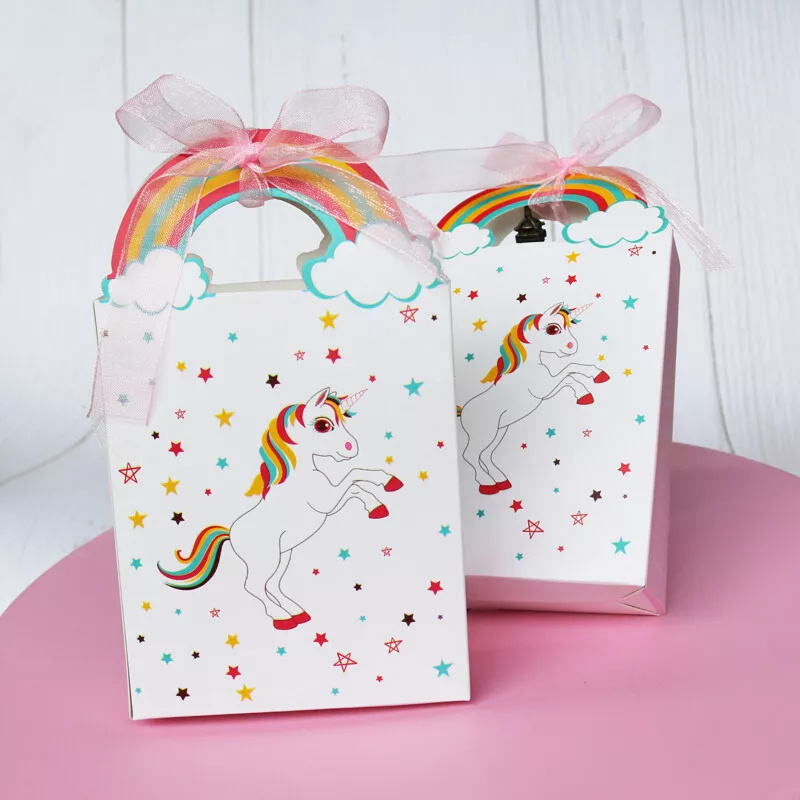 Rainbow Horse Party Gift Bags
