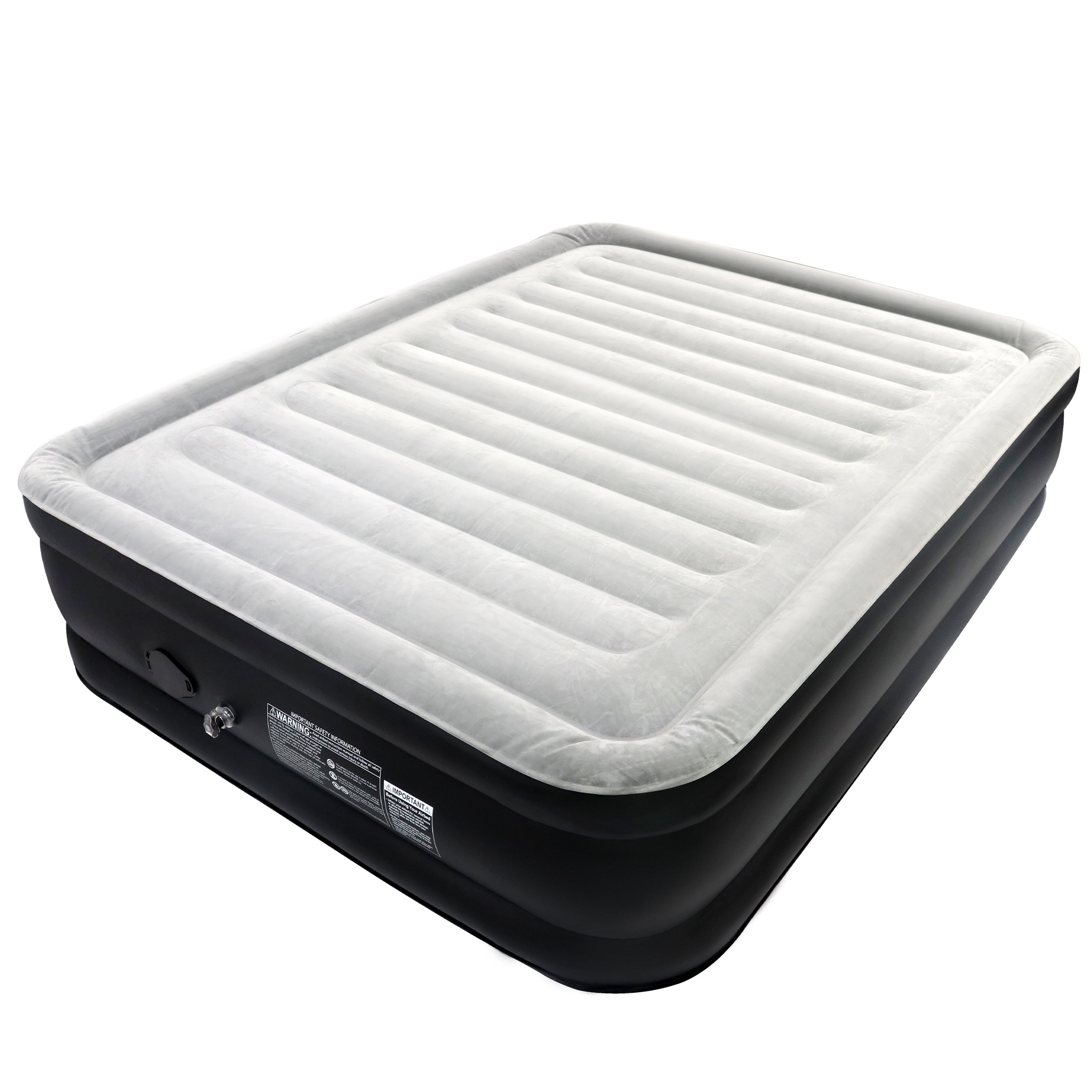 Image of Inflatable Air Mattress For Camping Air Bed Camping Mat Self-inflating Sleeping Mat Outdoor Single Bed Double Bed