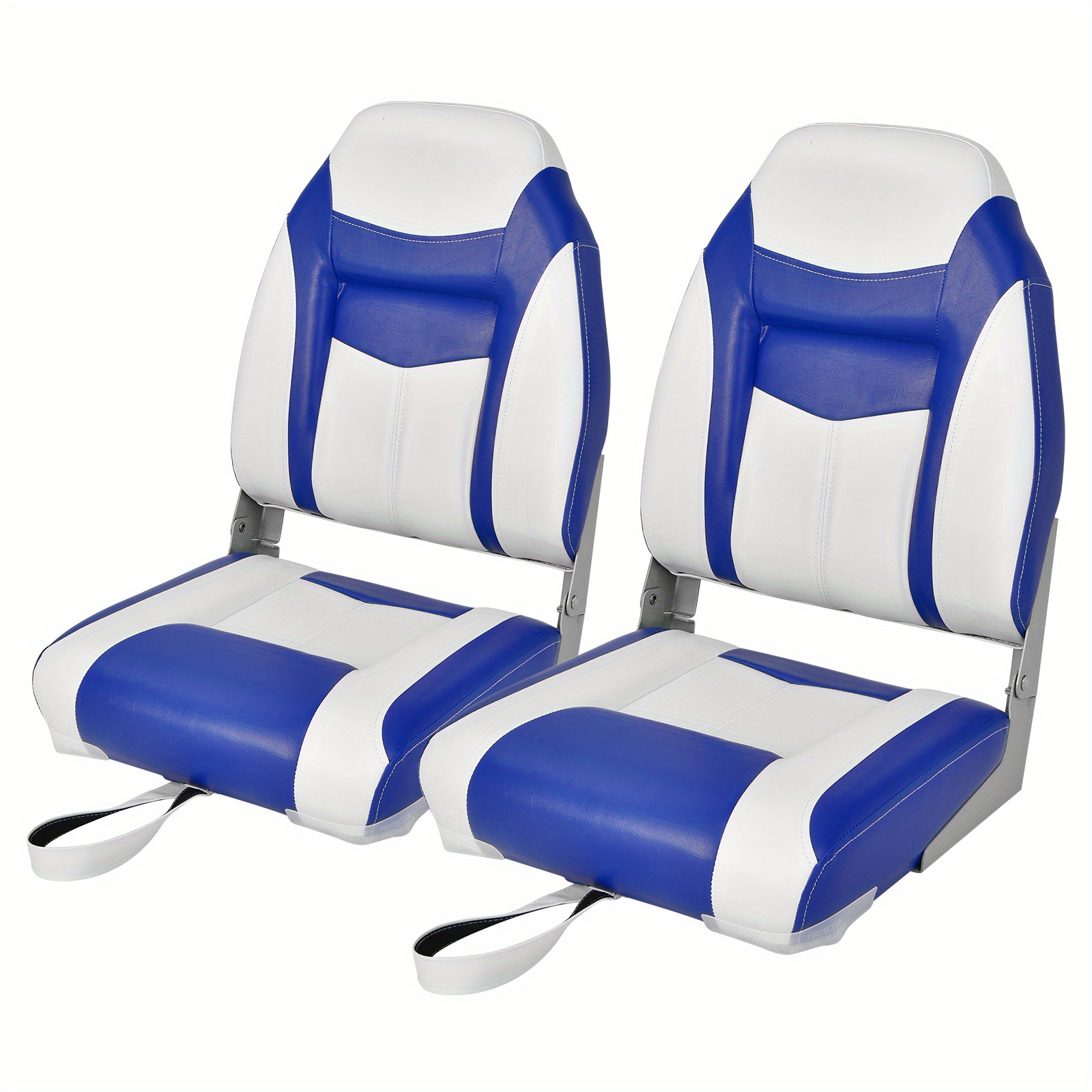 

Multigot 2 Pack High Back Folding Boat Seats With & Flexible Hinges