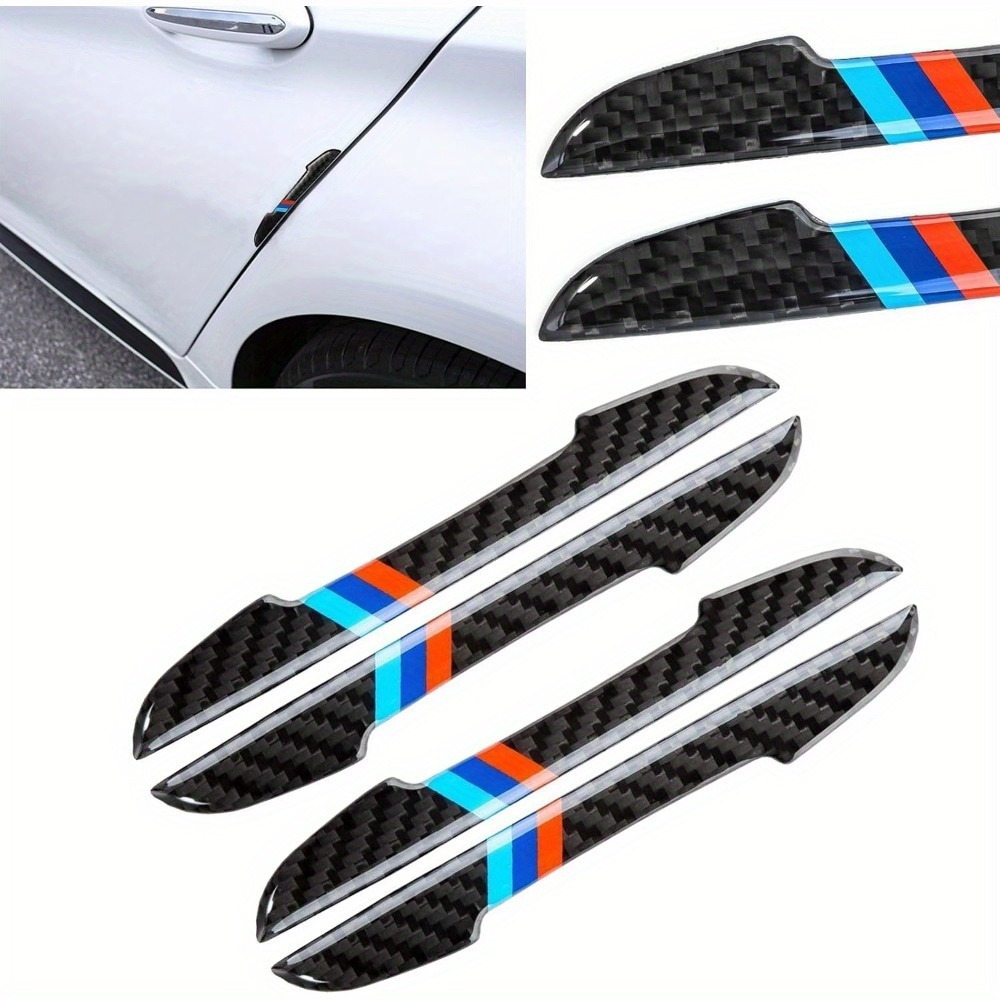 

4pcs Set Guards For Bmw 1/2/3/4/5/6/7 , X1/x2/x3/x4/x5/x6/x7, M4/m5/m6 - - Car Protectors & -collision Strips