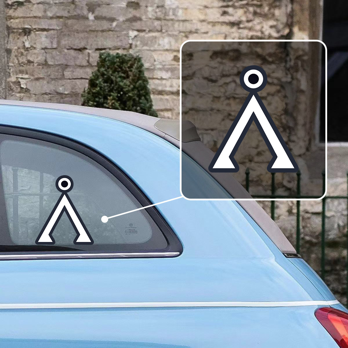 

Earth Car Decal - , , -adhesive For Plastic & , For
