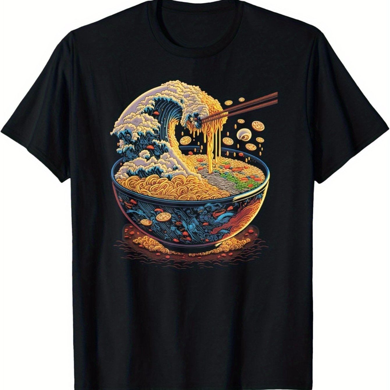 

Japanese Ramen Graphic Retro Anime T-shirt