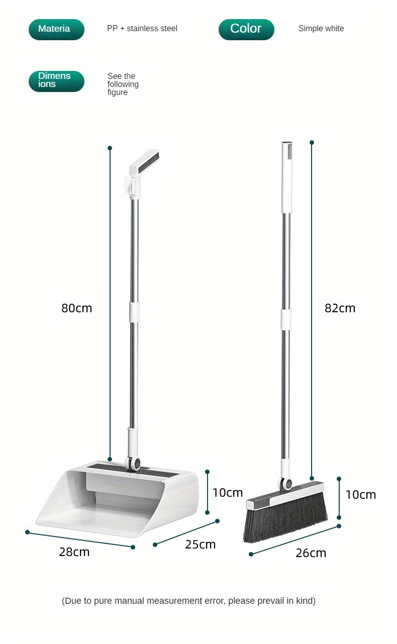 2024 new sanheyi broom and dustpan lint remover details 14