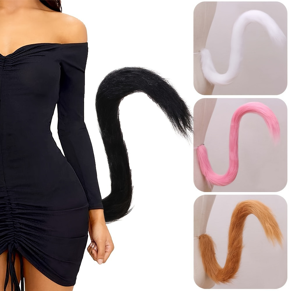 

[ ] Lolita- Cat Tail - For Cosplay, Parties & Photo Props