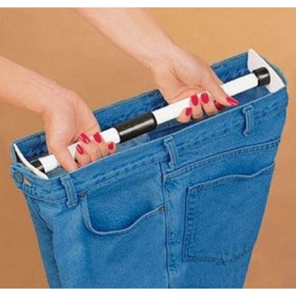 

Waist Pants Extender Adds Up To 5" To Waist Bands Jeans Pants, Skirt 26" To 56