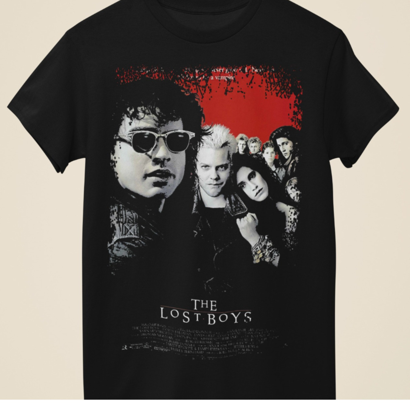 

High Quality Everyday Wear Men's Crew Neck T-shirt, - Movie Poster Inspired Unisex Black T-shirt, Quality Material