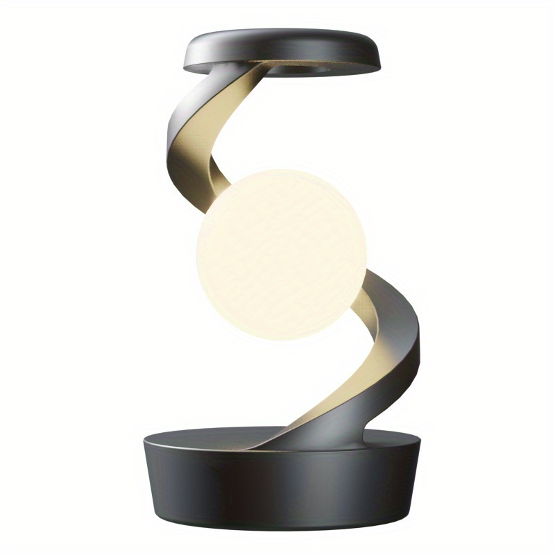 

Rotating Light Ball Lamp With Mobile Phone Wireless Charging Function, Desktop Creative Night Light, Bedroom Bedside Atmosphere Light