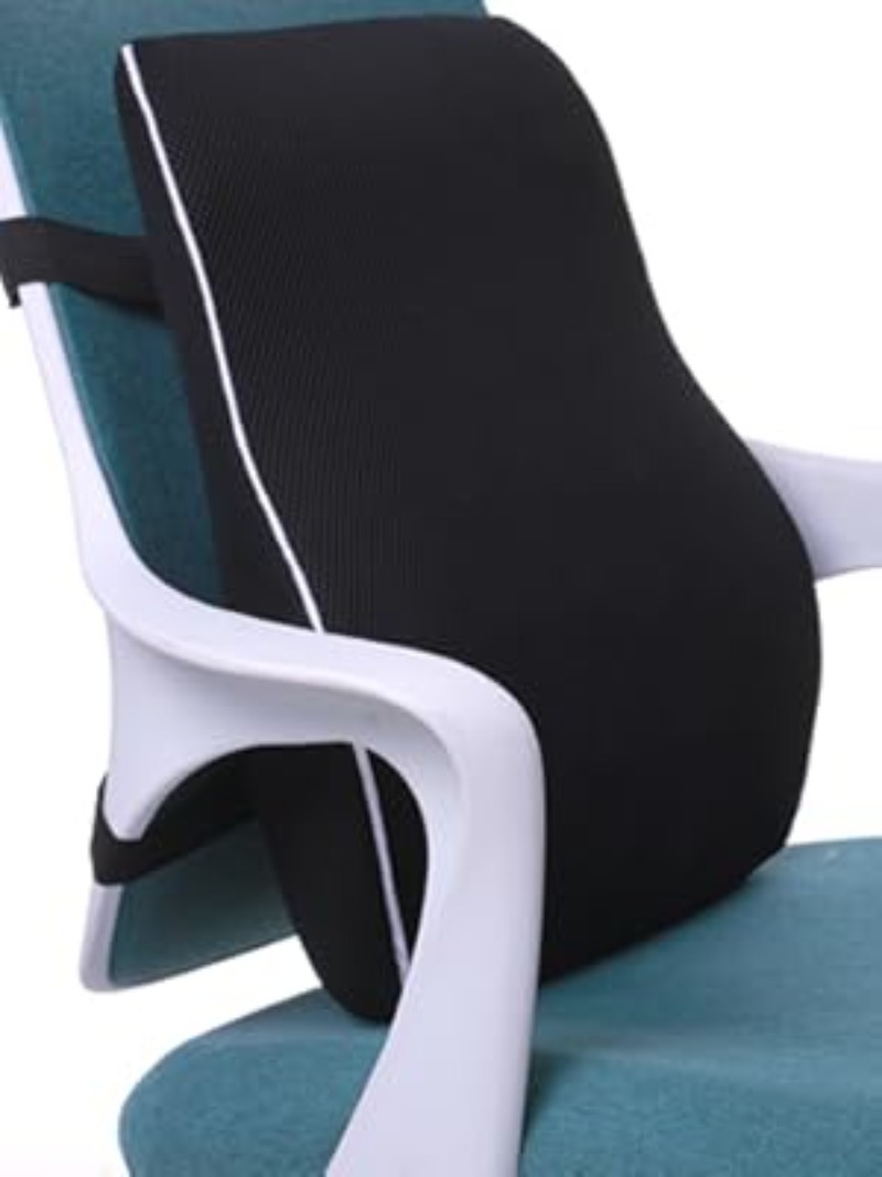 lumbar support pillow for office chair back support pillow for car computer gaming chair recliner back cushion for       posture mesh cover double adjustable straps Product details 3