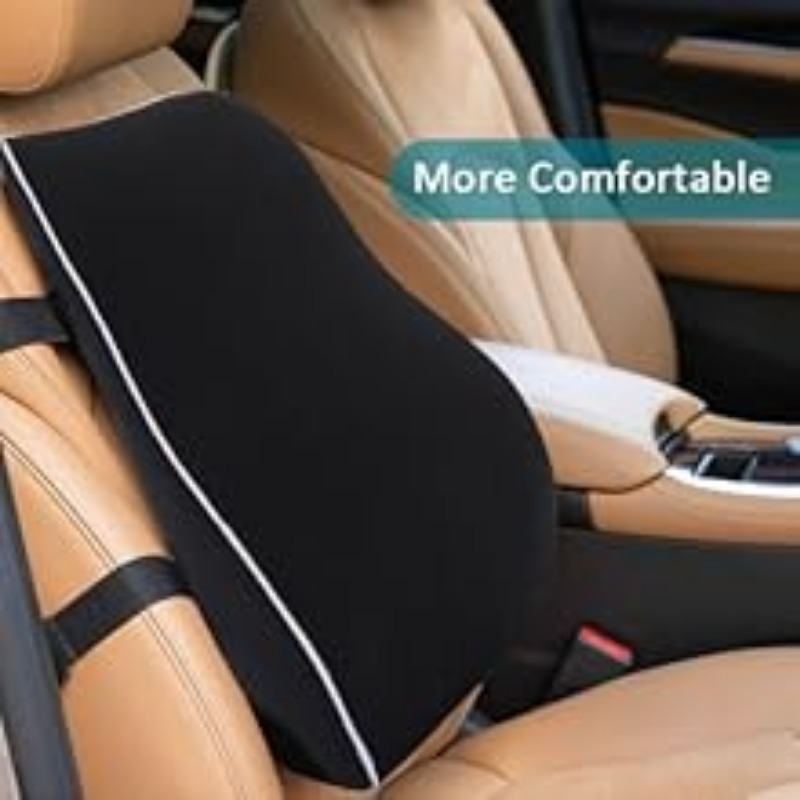 lumbar support pillow for office chair back support pillow for car computer gaming chair recliner back cushion for       posture mesh cover double adjustable straps Product details 6