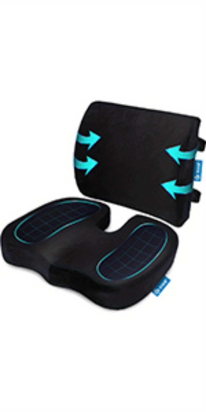 lumbar support pillow for office chair back support pillow for car computer gaming chair recliner back cushion for       posture mesh cover double adjustable straps Product details 13