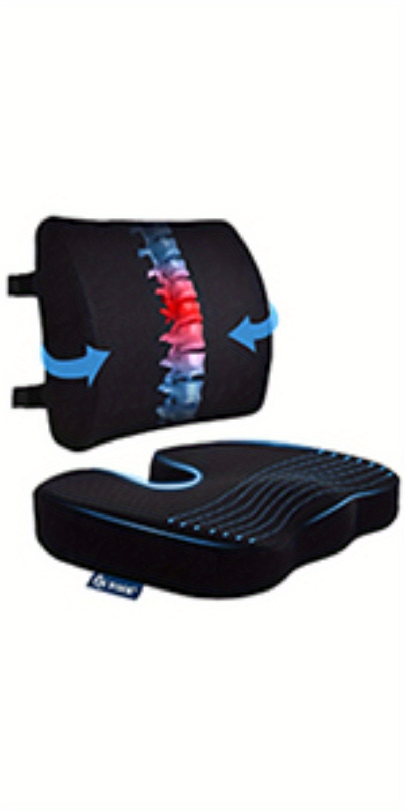 lumbar support pillow for office chair back support pillow for car computer gaming chair recliner back cushion for       posture mesh cover double adjustable straps Product details 14