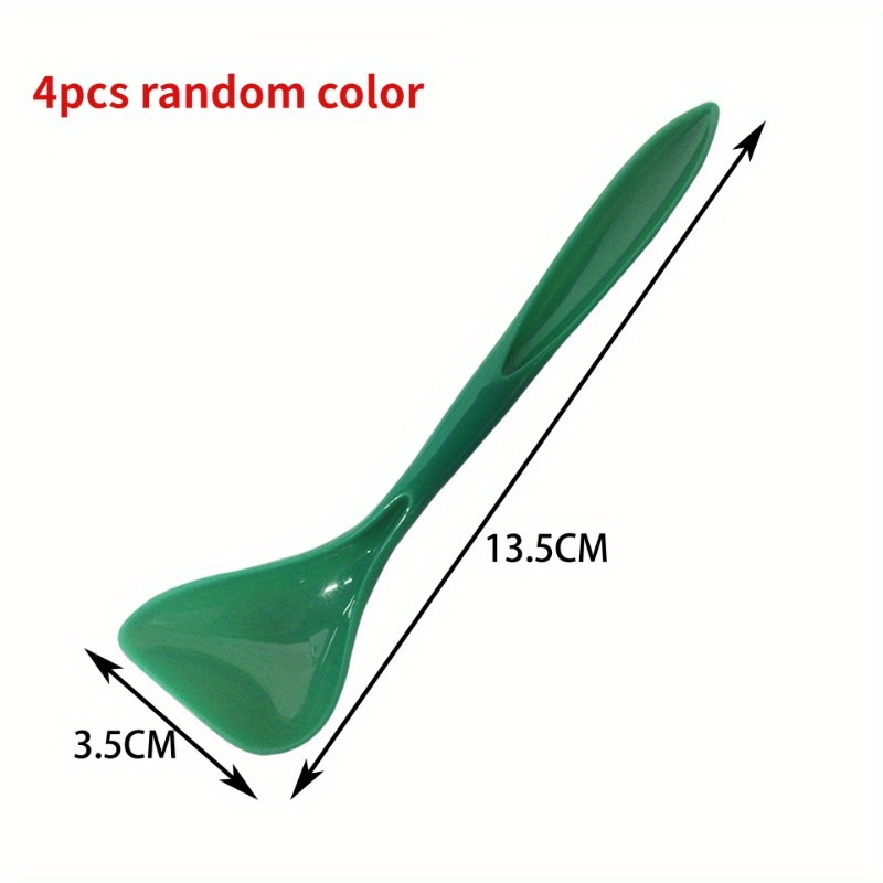 Image of 4pcs Canned Food Spoon Kitchen Seasoning Spoon Pet Supplies Cat And Dog Preservation Sealed Canned Food Feeding Spoon, Without Battery