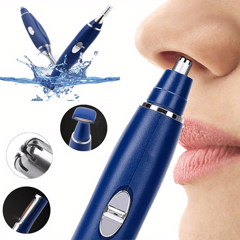 

3 In1 Electric Nose Ear Hair Trimmer Eyebrow Shaver Clipper Groomer Cleaner Tool, Ear And Nose Hair Trimmer For Men Women Rechargeable Trimmer And Washing