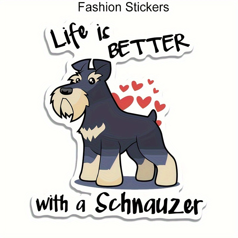 

Schnauzer Vinyl Decals - Laptops, Water Bottles, Cars, Trucks, Suvs, Motorcycles & More - Stickers For Windows, Walls, Cups & Toolboxes, , Car Stickers, Laptop, Motorcycle, Guitar, Pedal Bike