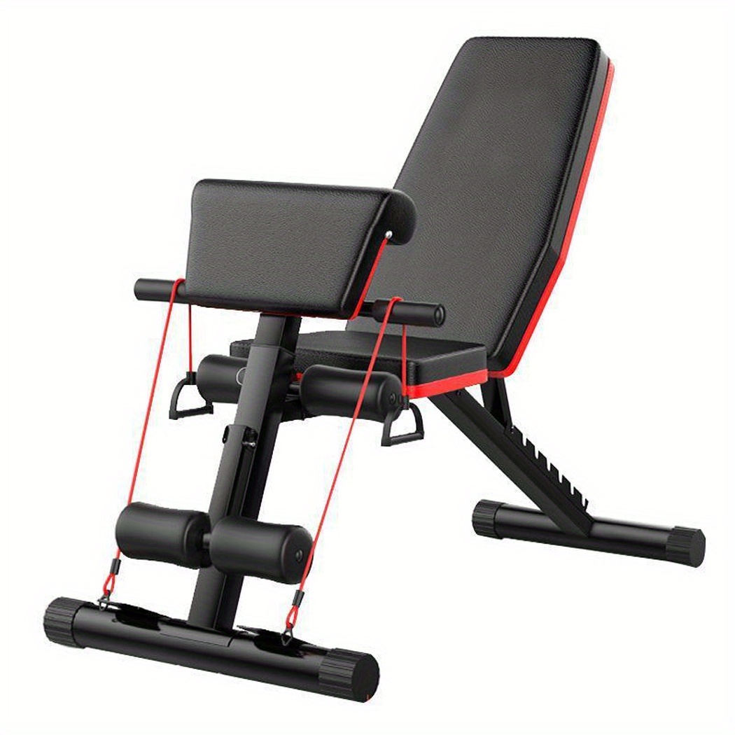 Weight Bench Fitness Bench Press Squat Rack Adjustable Home Gym Equip - Image 6